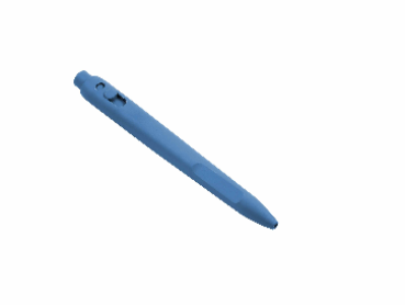 Kugelschreiber ELEPHANT-Pen Mine: blau Gehäuse: blau - kein Clip